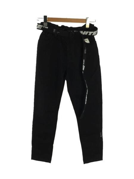 OFF-WHITE(オフホワイト) / 21SS/ロゴベルトストレートレッグジーンズ 