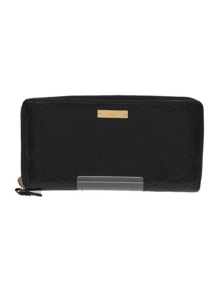 GUCCI(グッチ) / 長財布/レザー/ブラック/モノグラム/メンズ/112724 