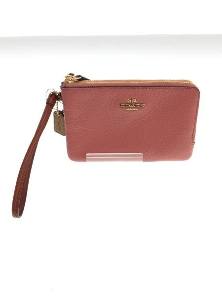 COACH(コーチ) / ダブルコーナージップリストレット/ポーチ/レザー 