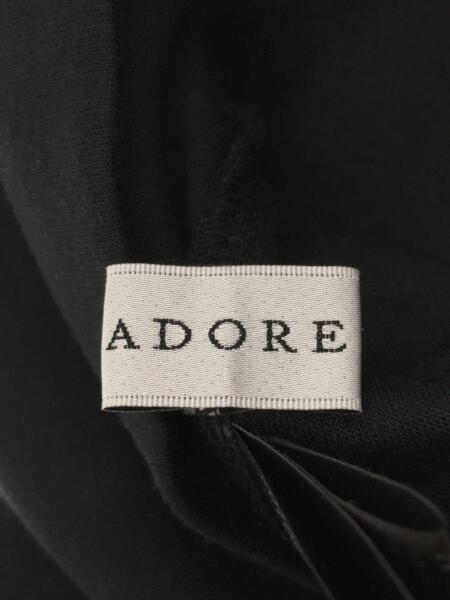 ADORE(アドーア) / 長袖カットソー/38/ポリエステル/BLK/無地/531