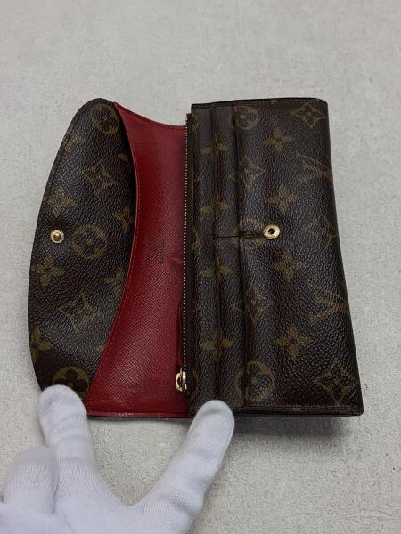 【美品】ルイヴィトン モノグラム ポルトフォイユ エミリー ルージュ LOUIS VUITTON(ルイヴィトン) / ポルト・フォイユ・エミリー_