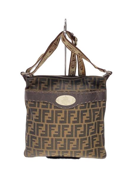 FENDI(フェンディ) / ショルダーバッグ/キャンバス/BRW/総柄 | 中古品 