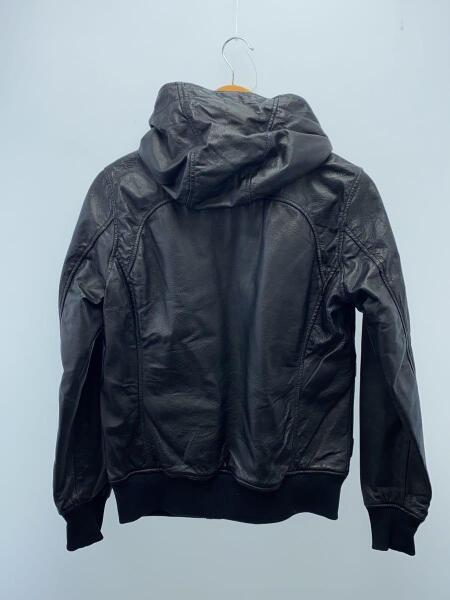美品】ヒステリックグラマー フーデッド レザージャケット S 豚革