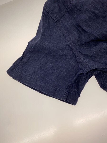 Paul Smith(ポールスミス) / 半袖シャツ/M/リネン/NVY/無地/133301