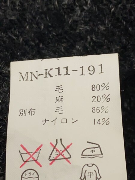 Y's(ワイズ) / ニット・セーター(厚手)/3/ウール/GRY/MN-K11-191