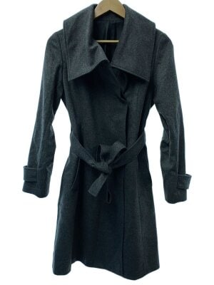 こ*め様 HEIHEI ローラペルコート ブラック HEIHEIの通販と買取。古着屋ANTON。