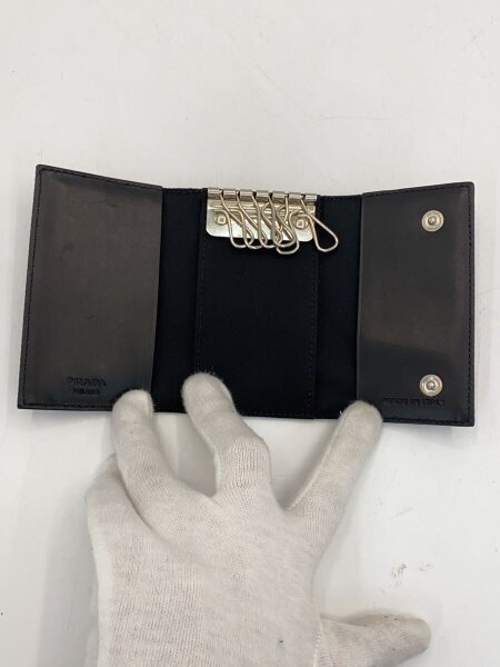PRADA(プラダ) / キーケース/ナイロン/BLK/無地/メンズ/M25U// | 中古