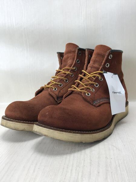 REDWING 8811 スエード 美品 RED WING(レッドウィング) / レースアップブーツ/US8.5/BRW/スウェード