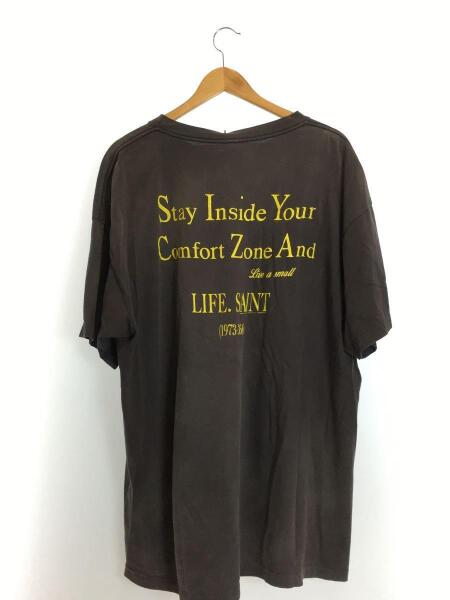 SAINT MICHAEL(セントマイケル) / Tシャツ/3L/コットン/GRY/never be 