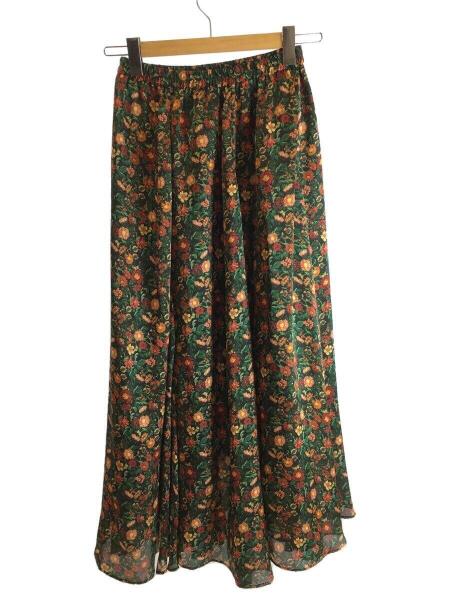 Freada(フリーダ) / ロングスカート/FREE/ポリエステル/BLK/フラワー  