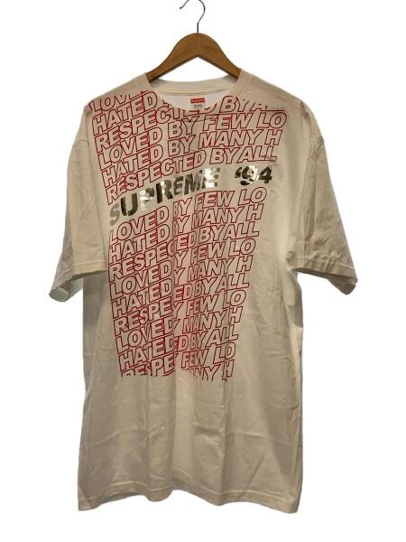 Supreme(シュプリーム) / Tシャツ/XL/コットン/WHT/プリント/Respect 