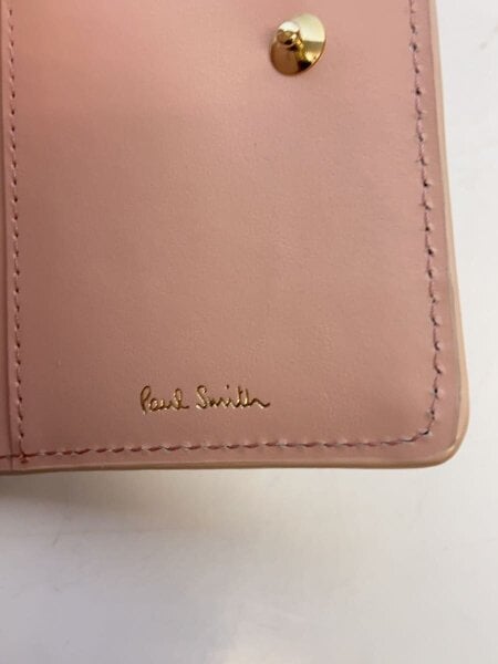 Paul Smith / 2つ折り財布/レザー/PNK/レディース/845427/マーケトリーバニー Paul Smith(ポールスミス) / 2つ折り財布/レザー/PNK/レディース