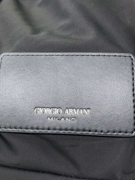 GIORGIO ARMANI(ジョルジオアルマーニ) / ボストンバッグ/ナイロン/BLK