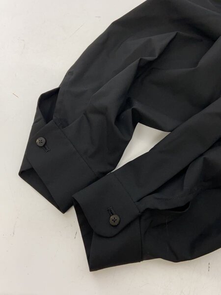 ETHOSENS / ステンカラーコート/--/ウール/BLK/無地/E118-502 ETHOSENS(エトセンス) / ステンカラーコート/1/ウール/BLK/E118-502