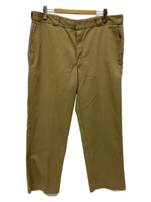 DICKIES × BEAMS / ボトム/M/コットン/BEG/無地/233M40BM02future archive// DICKIES(ディッキーズ) / ボトム/M/コットン/BEG/無地