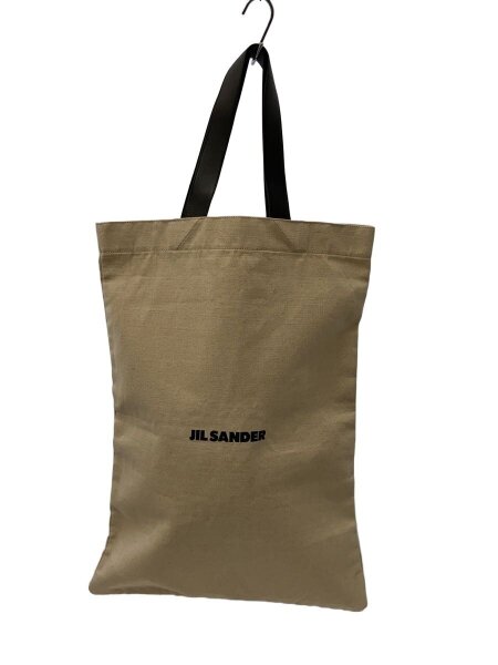 JIL SANDER(ジルサンダー) / トートバッグ/キャンバス/BEG/フラット 