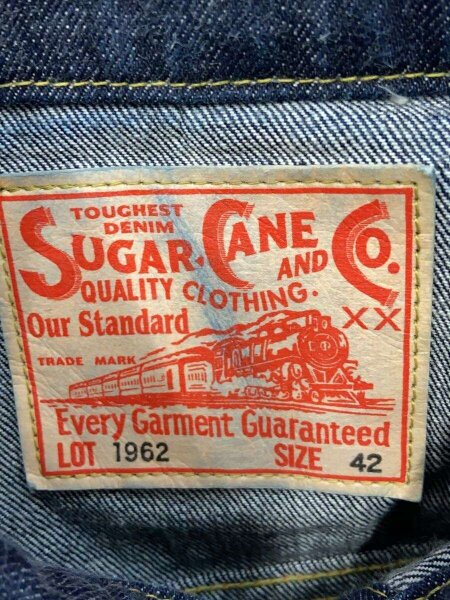 SUGAR CANE(シュガーケイン) / 1962/3RD/Gジャン/42/デニム/IDG | 古着