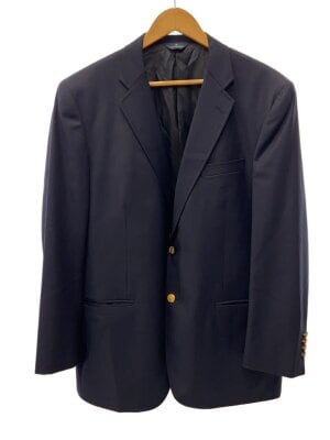 BROOKS BROTHERS(ブルックスブラザーズ) / Tollegno1900/金ボタン/紺