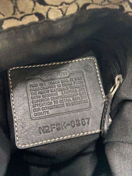 COACH(コーチ) / ショルダーバッグ/--/BLK/6387 | 中古品の販売・通販