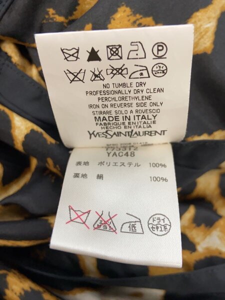 YVES SAINT LAURENT(イヴサンローラン) / コート/--/ポリエステル/BLK