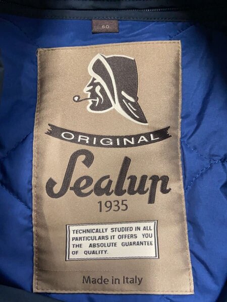 SEALUP / コート/50/ポリエステル/NVY/無地 SEALUP(シーラップ) / コート/50/ポリエステル/NVY/無地 | 古着の販売
