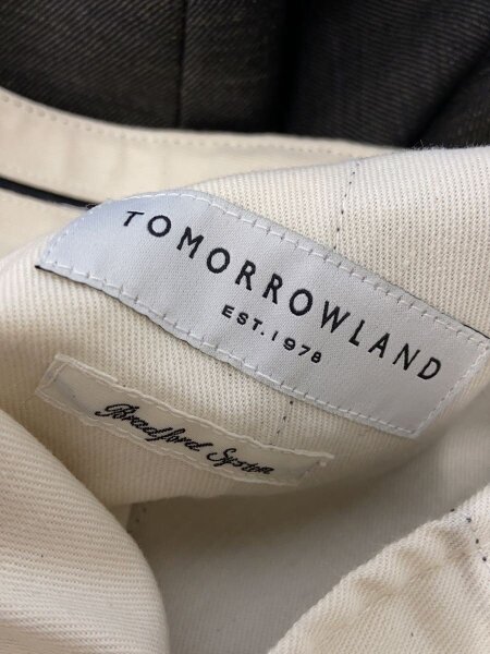TOMORROWLAND(トゥモローランド) / スラックスパンツ/32/ウール/GRY/63