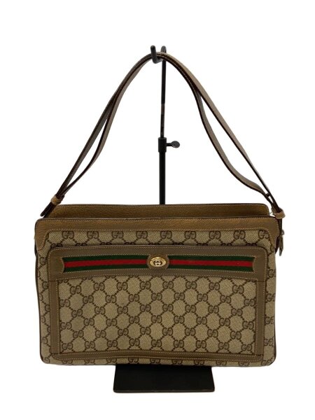 GUCCI(グッチ) / ショルダーバッグ/PVC/BEG/総柄/41.02.090 | 中古品の 