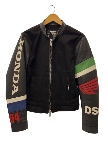 DSQUARED2(ディースクエアード) / シングルライダースジャケット/48 