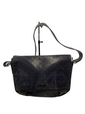 GUCCI(グッチ) / ショルダーバッグ/--/BLK/総柄/474137 | 中古品の販売