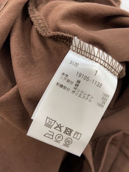 CLANE(クラネ) / Tシャツ/1/コットン/BRW/19105-1132// | 古着の販売