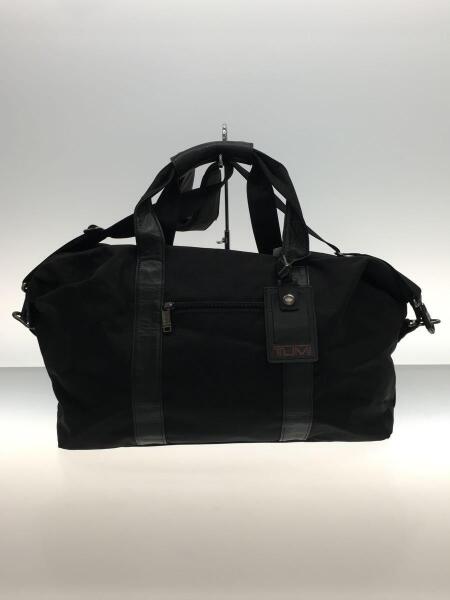 【美品】TUMIボストン型2wayバッグ（22149DH ）ブラック トゥミ/ボストンバッグ/黒/TUMIナイロン×レザー/型番：22149DHの