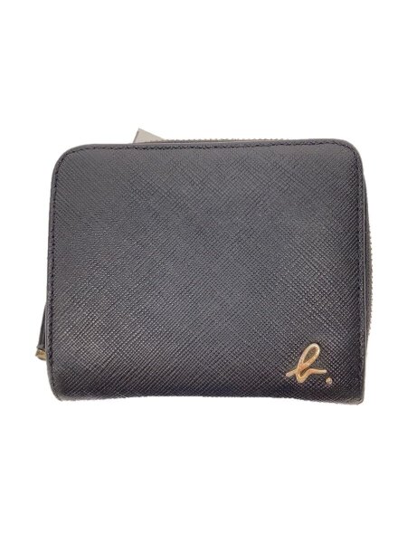 agnes b.(アニエスベー) / 2つ折り財布/--/BLK/無地/レディース