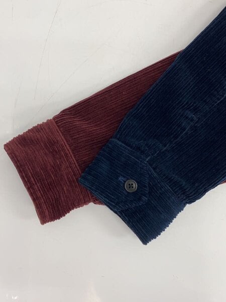 STUSSY / 半袖シャツ/L/コーデュロイ/NVY/無地 STUSSY(ステューシー) / 半袖シャツ/L/コーデュロイ/NVY/無地 | 古着の