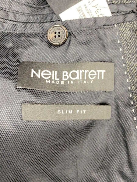 NEIL BARRETT(ニールバレット) / コート/46/ウール/GRY/無地 | 古着の