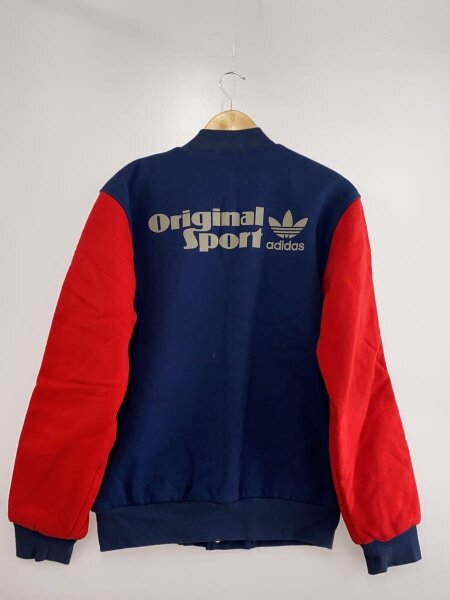 adidas(アディダス) / ジャケット/L/コットン/NVY/無地/スタジャン/90s 