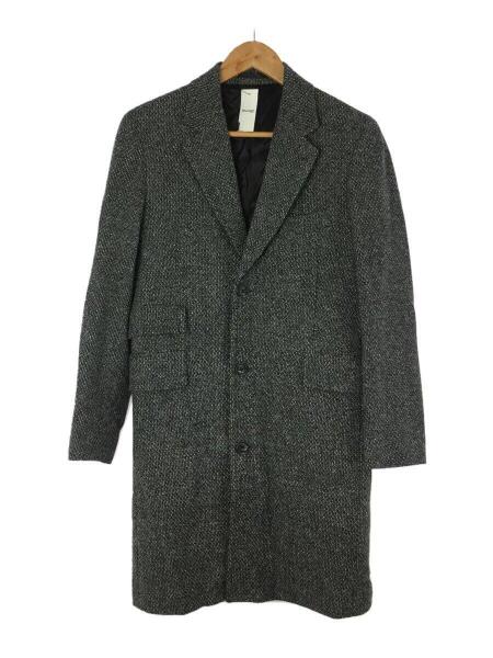 Paul Smith グレー チェスターコート 洗練された正統派、ポール