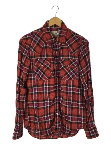 HYSTERIC GLAMOUR(ヒステリックグラマー) / 長袖シャツ/M/コットン/RED 