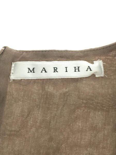MARIHA(マリハ) / ノースリーブワンピース/40/コットン/ブラウン/夏の 