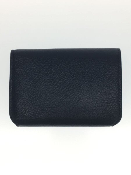BALENCIAGA(バレンシアガ) / Cash Mini Wallet3つ折り財布/レザー/NVY 
