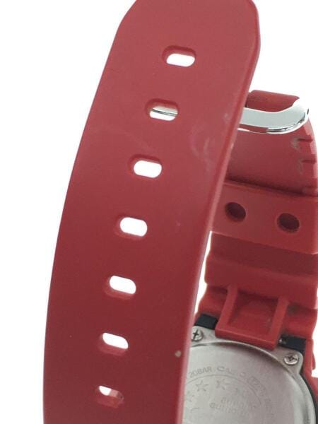 CASIO(カシオ) / クォーツ腕時計/デジタル/ラバー/BLK/レッド/DW