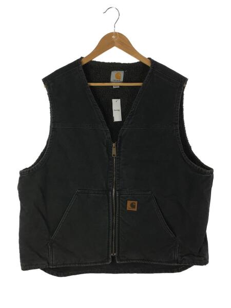 Carhartt(カーハート) / ボアジップベスト/XL/コットン/BLK/ブラック