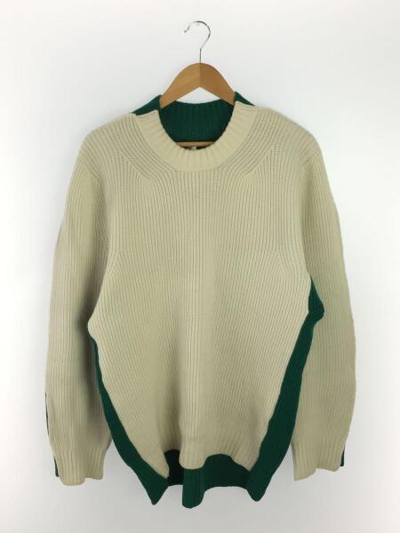 SACAI バイカラーニット Size2