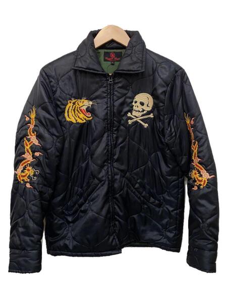 Cropped Heads キルティングジャケット M 黒 CROPPED HEADS