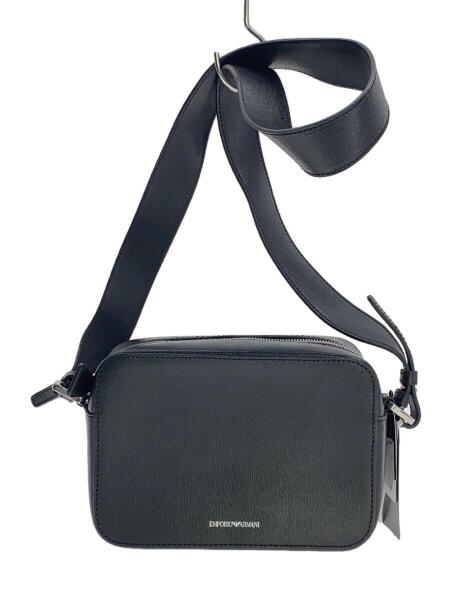 EMPORIO ARMANI(エンポリオアルマーニ) / ショルダーバッグ/レザー/BLK 
