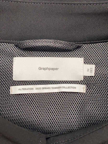 Graphpaper(グラフペーパー) / ジャケット/2/ウール/BLK/GM251-50243