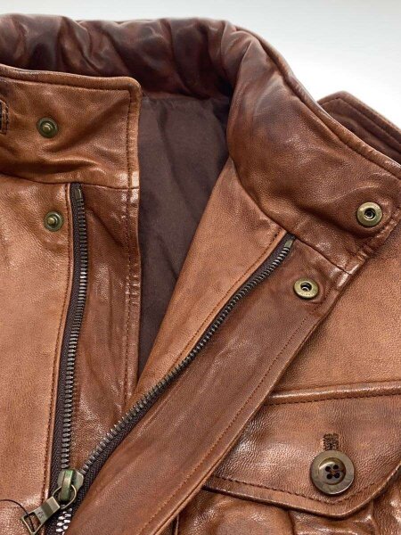 PS Paul Smith(ピーエスポールスミス) / ラムレザーミリタリー