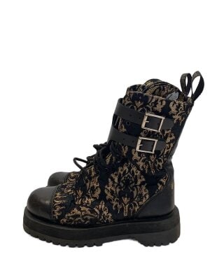 靴 used suede race up boots MAISON SPECIAL（メゾンスペシャル） ブーツ 「UNISEX」「SPECIAL