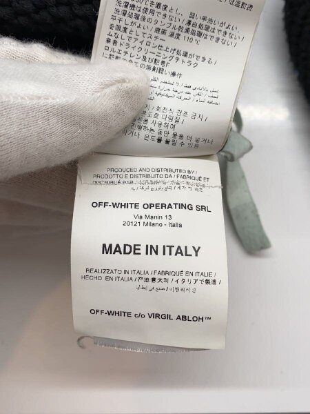 OFF-WHITE(オフホワイト) / ニット・セーター(厚手)/S/コットン/BLK 