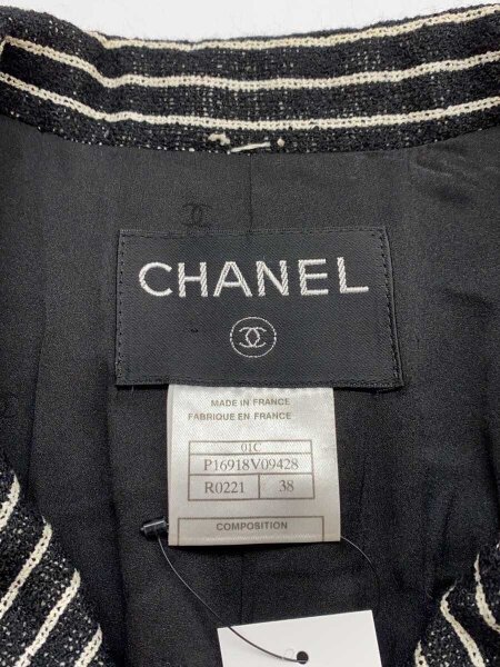 CHANEL(シャネル) / コート/38/ウール/BLK/P16918V09428 | 古着の販売