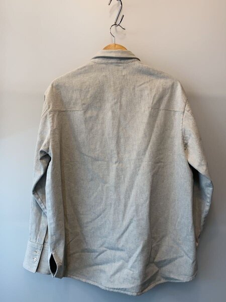 CULLNI / ボウタイ欠品/長袖シャツ/2/デニム/WHT/21-AW-027 CULLNI(クルニ) / ボウタイ欠品/長袖シャツ/2/デニム/WHT/21-AW-027